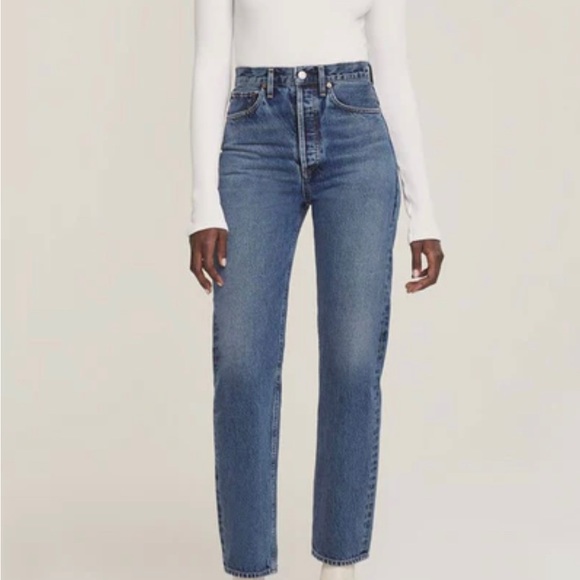Agolde Denim - Brand New Women’s 90's Pinch Waist High Rise Straight in Portrait